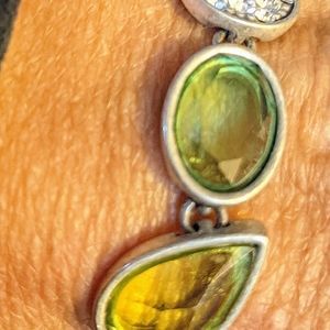 Lia Sophia - Stone & Sterling silver bracelet - SHINE ON!!!